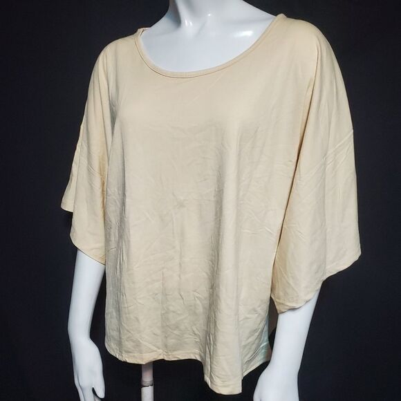 Angela Tan Top (L) - Picture 1 of 5